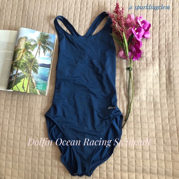 Dolfin Ocean Aqua Shape Sz 34 Swimsuit - Picture 1 of 6